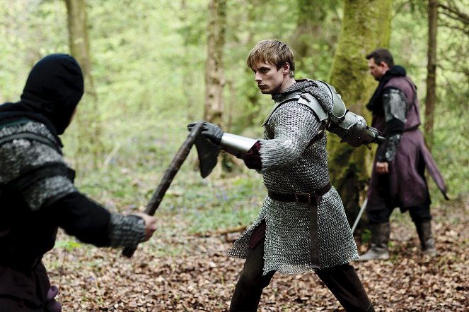Merlin - Season 5 - Another's Sorrow - Van film - Bradley James