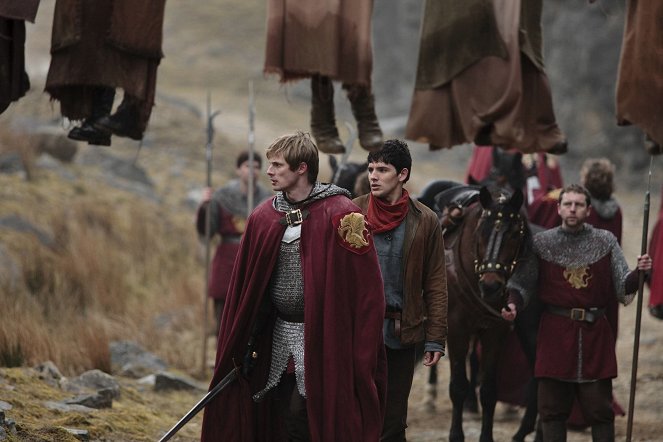 Merlin - Arthur's Bane - Part 1 - Kuvat elokuvasta - Bradley James, Colin Morgan