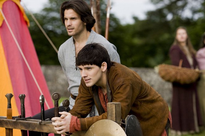 Merlin - Season 1 - Lancelot - Photos - Santiago Cabrera, Colin Morgan