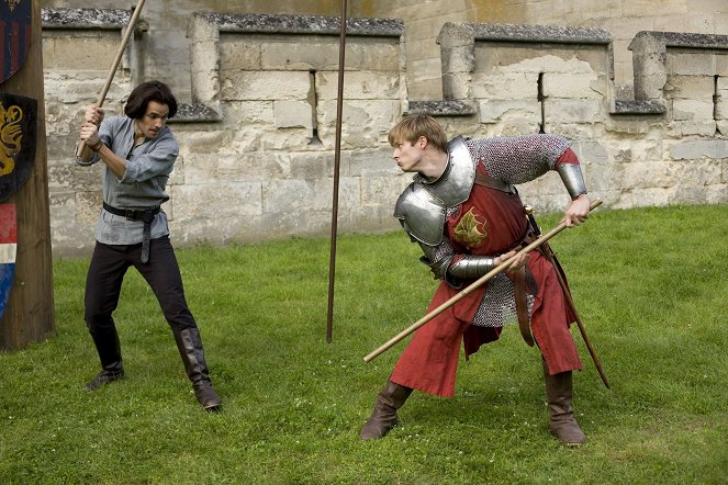 Przygody Merlina - Lancelot - Z filmu - Santiago Cabrera, Bradley James