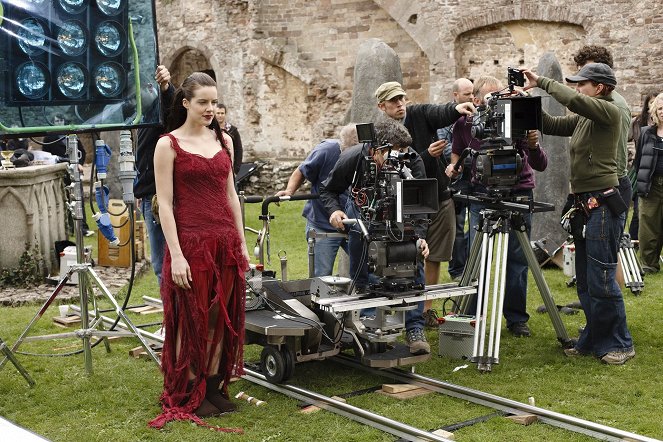 As Aventuras de Merlin - Season 1 - A morte de Arthur - De filmagens - Michelle Ryan