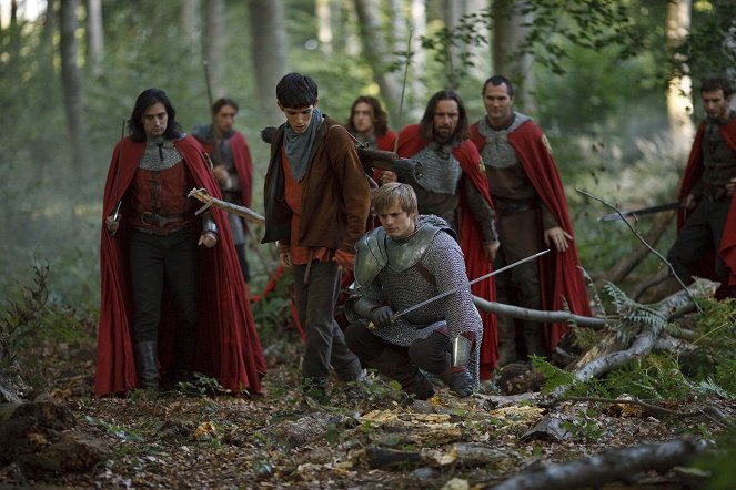 Merlin - Le Morte d'Arthur - Kuvat elokuvasta - Colin Morgan, Bradley James