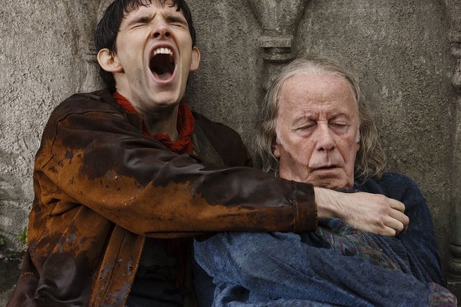 Merlin - Season 1 - Le Morte d'Arthur - Photos - Colin Morgan, Richard Wilson