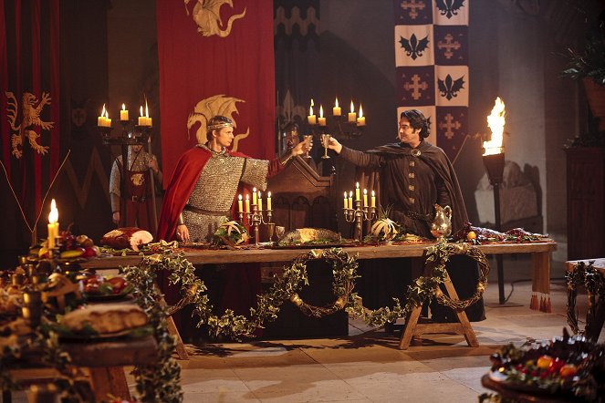 Przygody Merlina - Season 4 - Najciemniejsza godzina — część 1 - Z filmu - Bradley James, Nathaniel Parker