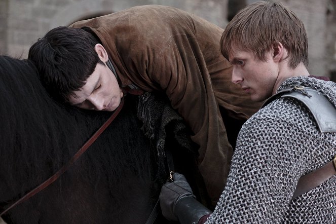 Merlin - Season 4 - The Darkest Hour - Part 2 - Photos - Colin Morgan, Bradley James