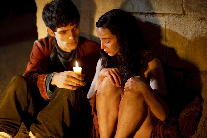 Merlin - The Lady of the Lake - Van film - Colin Morgan, Laura Donnelly