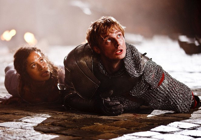 Merlin - The Last Dragonlord - Photos - Angel Coulby, Bradley James