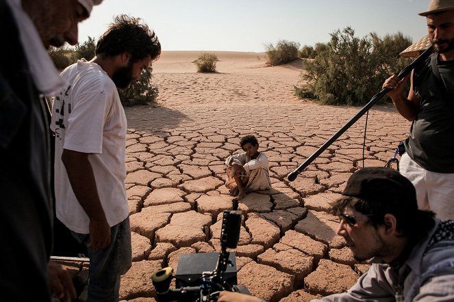 O Lobo do Deserto - De filmagens