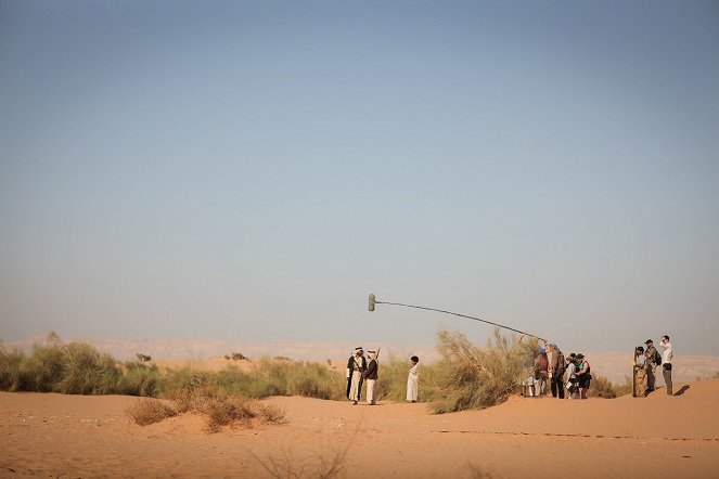 O Lobo do Deserto - De filmagens