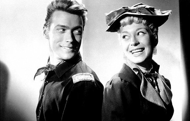 The First Traveling Saleslady - Promoción - Clint Eastwood, Carol Channing