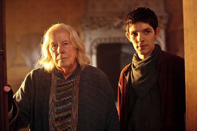 Przygody Merlina - Zły dzień - Z filmu - Richard Wilson, Colin Morgan