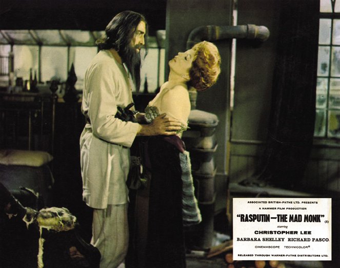 Rasputin: The Mad Monk - Lobbykarten - Christopher Lee, Barbara Shelley