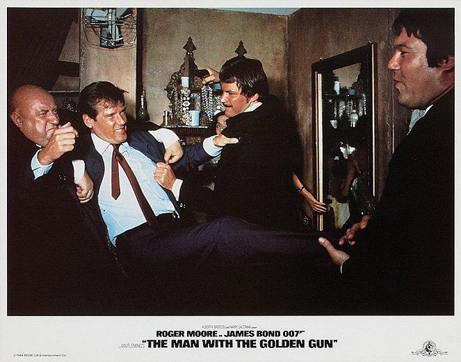 James Bond - Der Mann mit dem goldenen Colt - Lobbykarten - Roger Moore