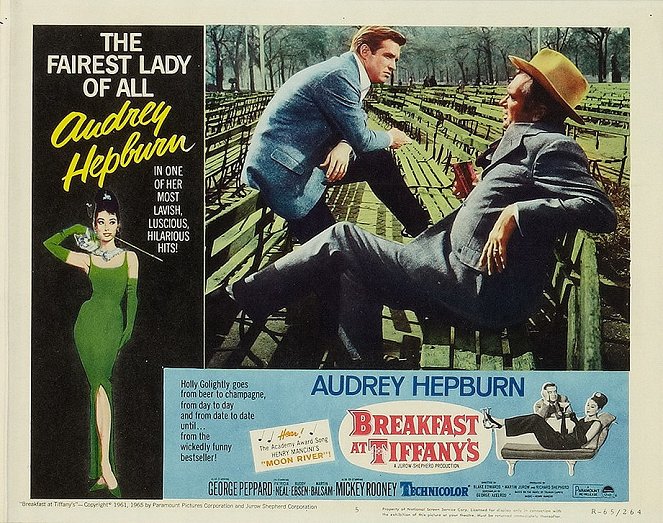 Breakfast at Tiffany's - Lobby Cards - George Peppard, Buddy Ebsen