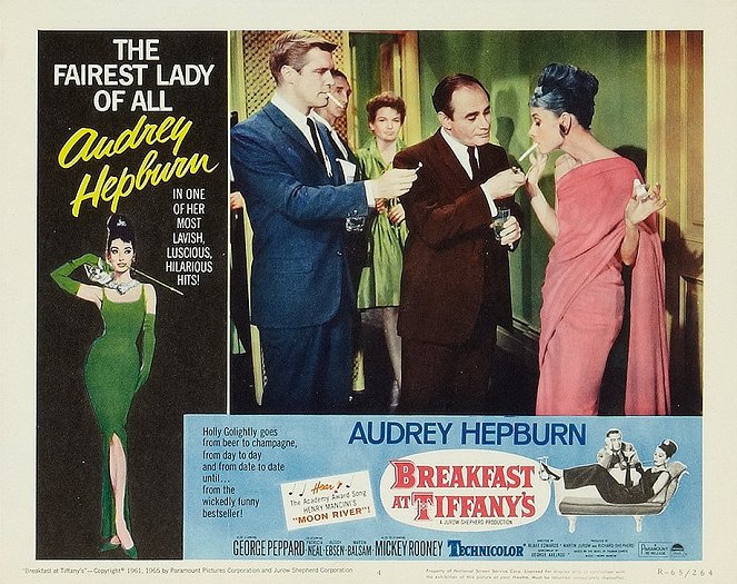 Breakfast at Tiffany's - Lobby Cards - George Peppard, Martin Balsam, Audrey Hepburn