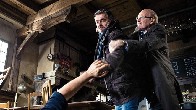 Tatort - Season 46 - Ihr werdet gerichtet - Photos - Stefan Gubser, Jean-Pierre Cornu