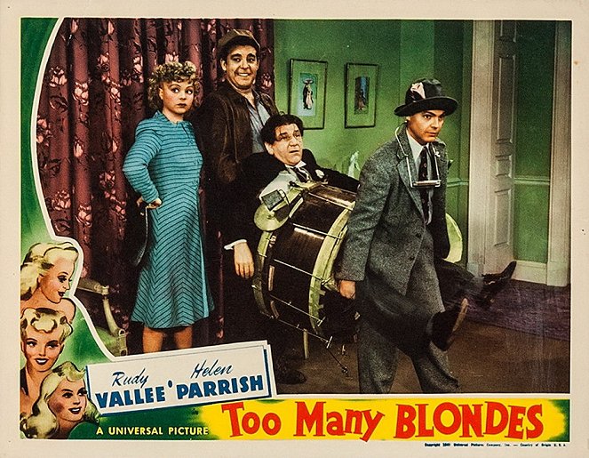 Too Many Blondes - Lobby Cards
