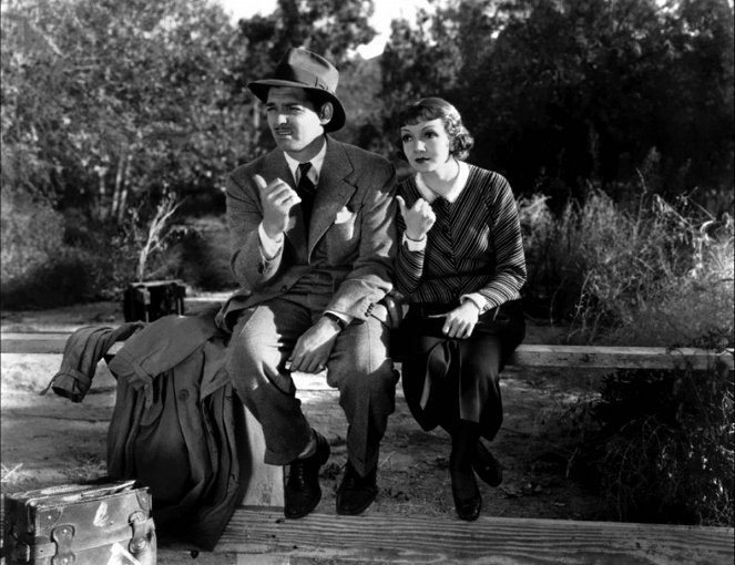 Uma Noite Aconteceu - Do filme - Clark Gable, Claudette Colbert