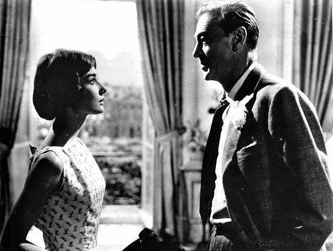 Popoludňajšia láska - Z filmu - Audrey Hepburn, Gary Cooper