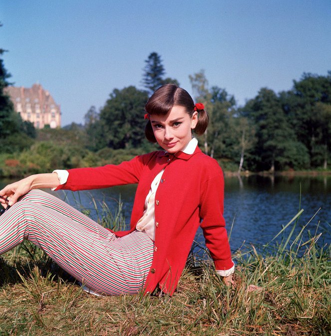 Liebe am Nachmittag - Werbefoto - Audrey Hepburn