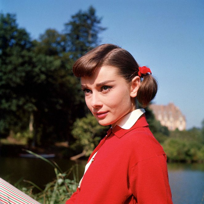 Liebe am Nachmittag - Werbefoto - Audrey Hepburn