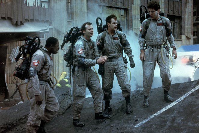 Ghostbusters - Photos - Ernie Hudson, Bill Murray, Dan Aykroyd, Harold Ramis