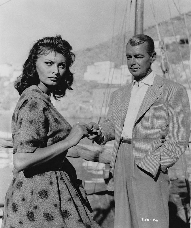 Boy on a Dolphin - Filmfotók - Sophia Loren, Alan Ladd
