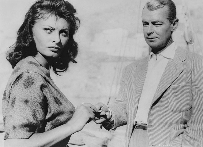 Pojke på delfin - Kuvat elokuvasta - Sophia Loren, Alan Ladd