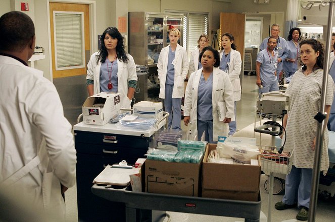 Grey's Anatomy - Walk on Water - Van film - Sara Ramirez, Katherine Heigl, Ellen Pompeo, Chandra Wilson, Sandra Oh, Kali Rocha