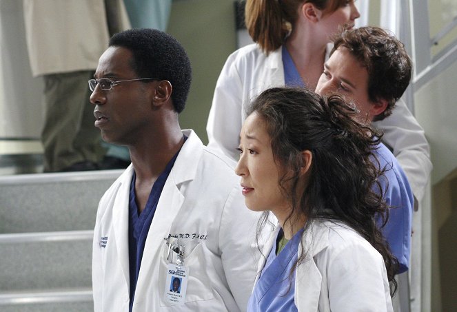 Grey's Anatomy - Die jungen Ärzte - Alte Wunden - Filmfotos - Isaiah Washington, Sandra Oh, T.R. Knight