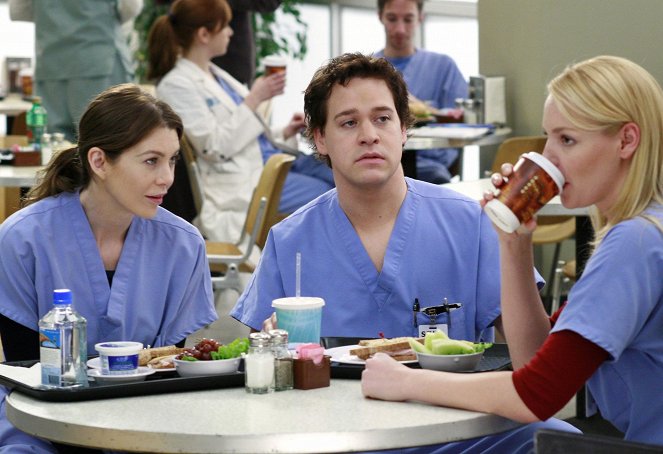 Grey's Anatomy - Die jungen Ärzte - Season 3 - Alte Wunden - Filmfotos - Ellen Pompeo, T.R. Knight, Katherine Heigl