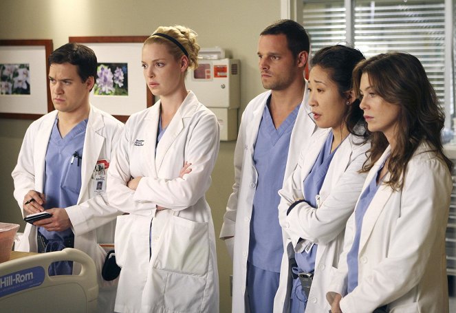 Grey's Anatomy - Season 3 - Six Days: Part 1 - Photos - T.R. Knight, Katherine Heigl, Justin Chambers, Sandra Oh, Ellen Pompeo