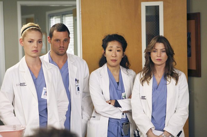 Grey's Anatomy - Six Days: Part 1 - Photos - Katherine Heigl, Justin Chambers, Sandra Oh, Ellen Pompeo