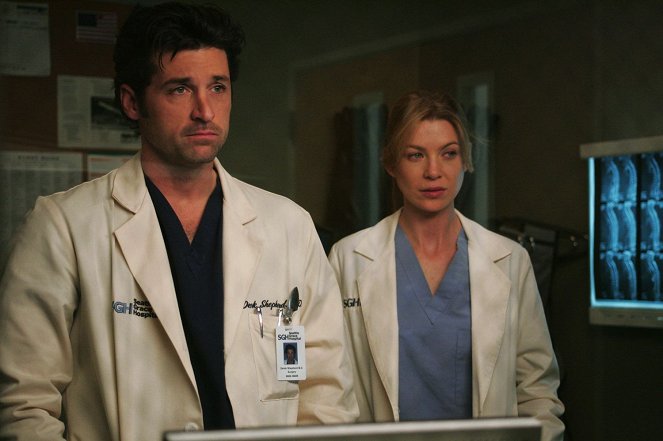 Grey's Anatomy - Season 1 - No Man's Land - Photos - Patrick Dempsey, Ellen Pompeo