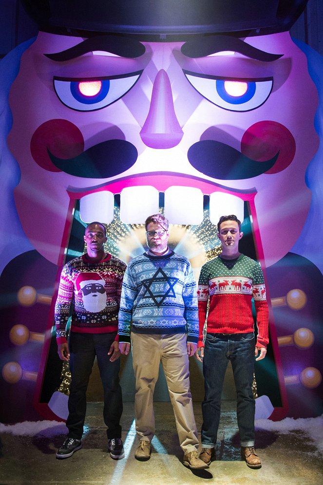 The Night Before - Promokuvat - Anthony Mackie, Seth Rogen, Joseph Gordon-Levitt