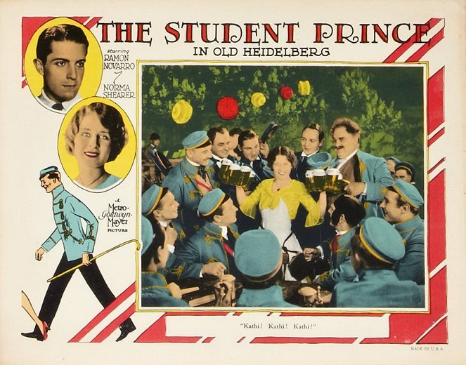 Le Prince étudiant - Cartes de lobby - Norma Shearer