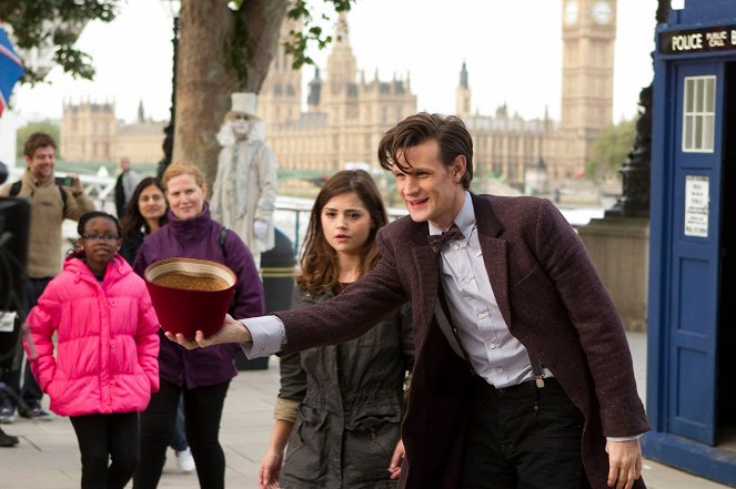 Doktor Who - The Bells of Saint John - Z filmu - Jenna Coleman, Matt Smith