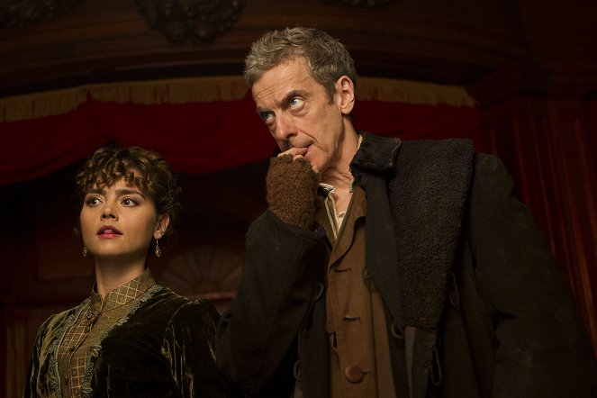 Doctor Who - Tief Durchatmen - Filmfotos - Jenna Coleman, Peter Capaldi