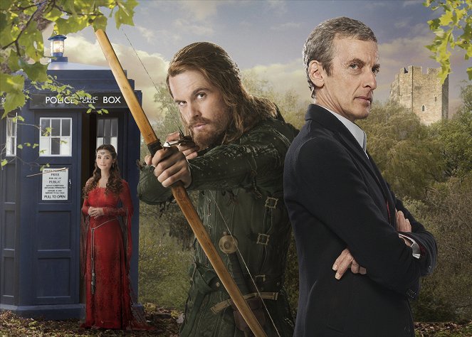 Doctor Who - Sherwoodin robotit - Promokuvat - Jenna Coleman, Tom Riley, Peter Capaldi