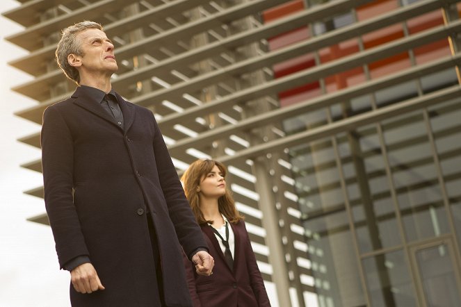Doctor Who - Time Heist - Van film - Peter Capaldi, Jenna Coleman