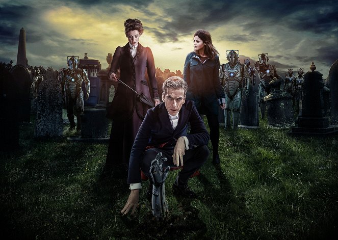 Doctor Who - Tod im Himmel - Werbefoto - Michelle Gomez, Peter Capaldi, Jenna Coleman