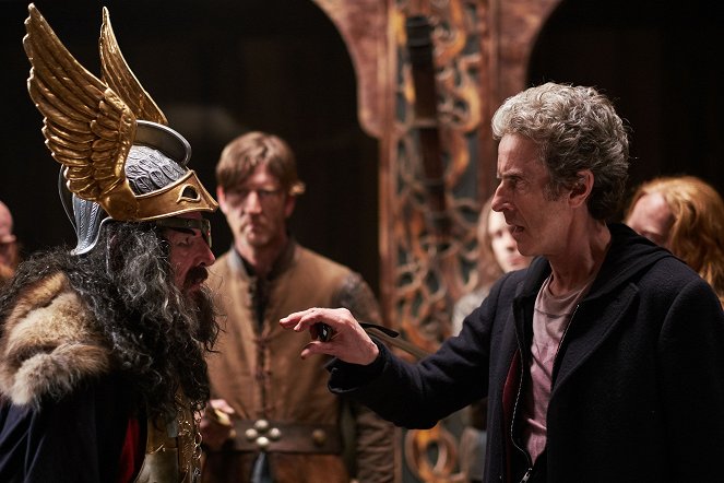 Doctor Who - The Girl Who Died - Photos - David Schofield, Peter Capaldi