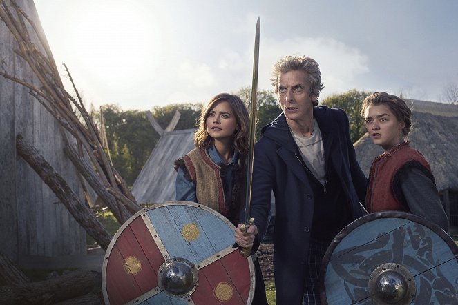Doctor Who - The Girl Who Died - Van film - Jenna Coleman, Peter Capaldi, Maisie Williams