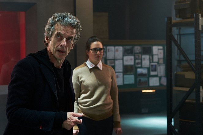 Doktor Who - Odwróceni Zagończycy - Z filmu - Peter Capaldi, Ingrid Oliver
