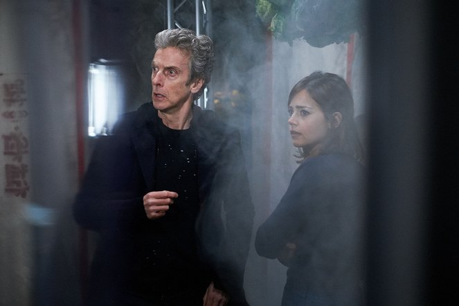 Doctor Who - Sleep No More - Photos - Peter Capaldi, Jenna Coleman