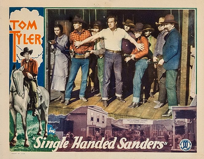 Single-Handed Sanders - Lobby Cards