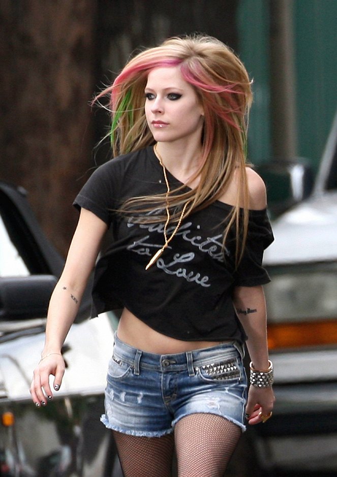 Avril Lavigne - What The Hell - Kuvat kuvauksista - Avril Lavigne