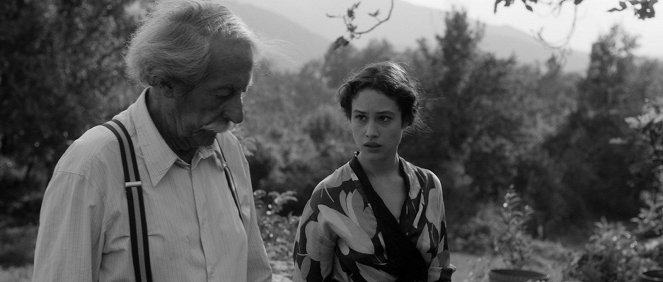 Artysta i modelka - Z filmu - Jean Rochefort, Aida Folch