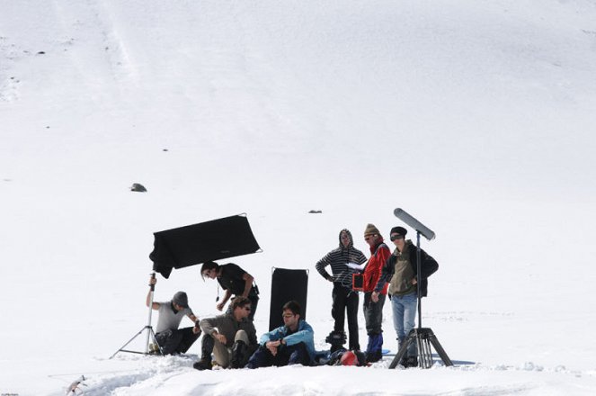 Gletscherblut - Z natáčení - Thomas Unger, Tim Bergmann