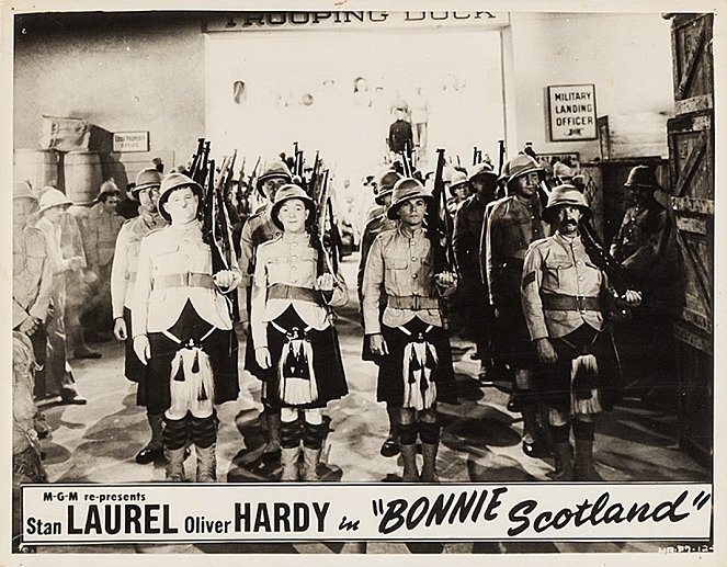 Bonnie Scotland - Lobby Cards